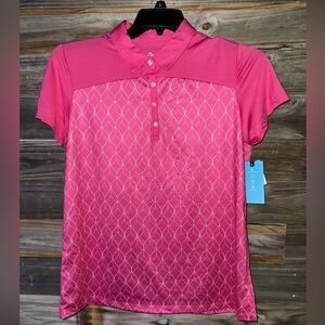 Court Haley- large - pink with white design